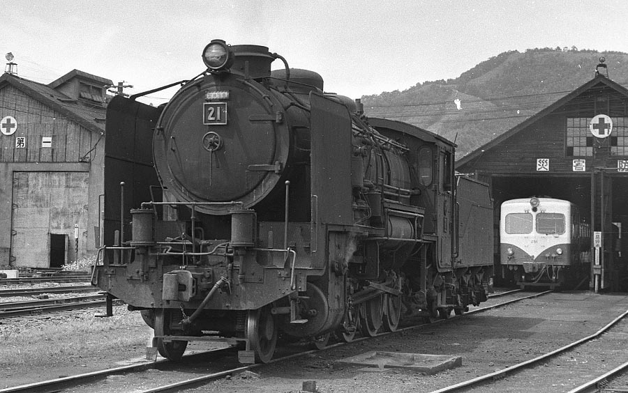 夕張鉄道鹿ノ谷機関区21号