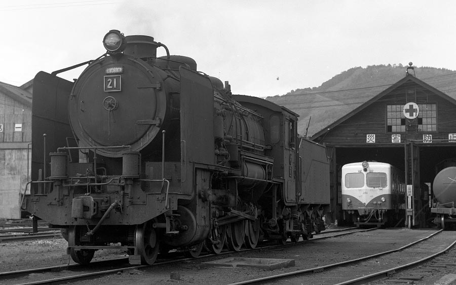 夕張鉄道鹿ノ谷機関区21号