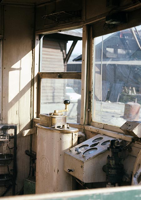 旭川電気鉄道モハ500形運転台