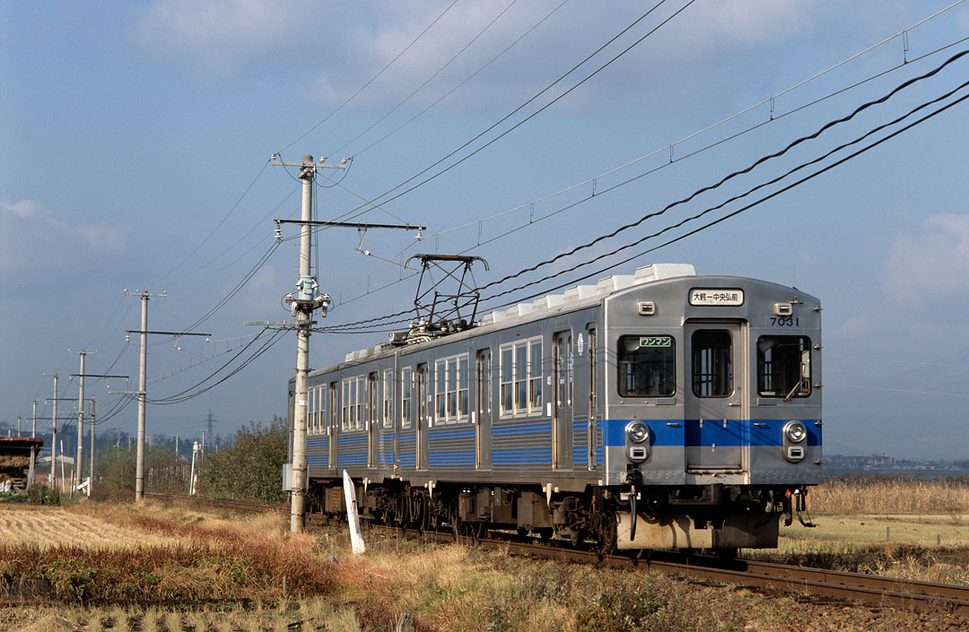 弘南鉄道大鰐線7000形7031