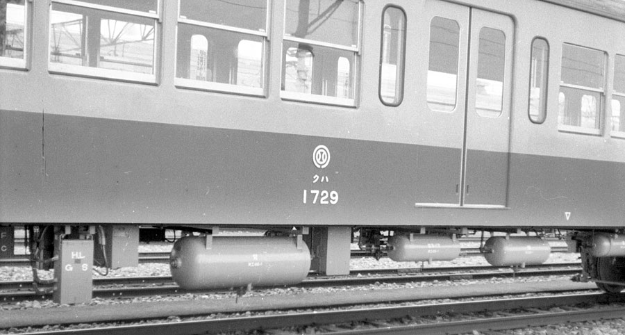 西武鉄道701系クハ床下