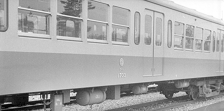 西武鉄道701系クハ床下