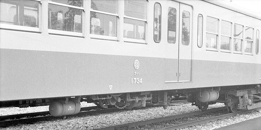 西武鉄道701系クハ床下