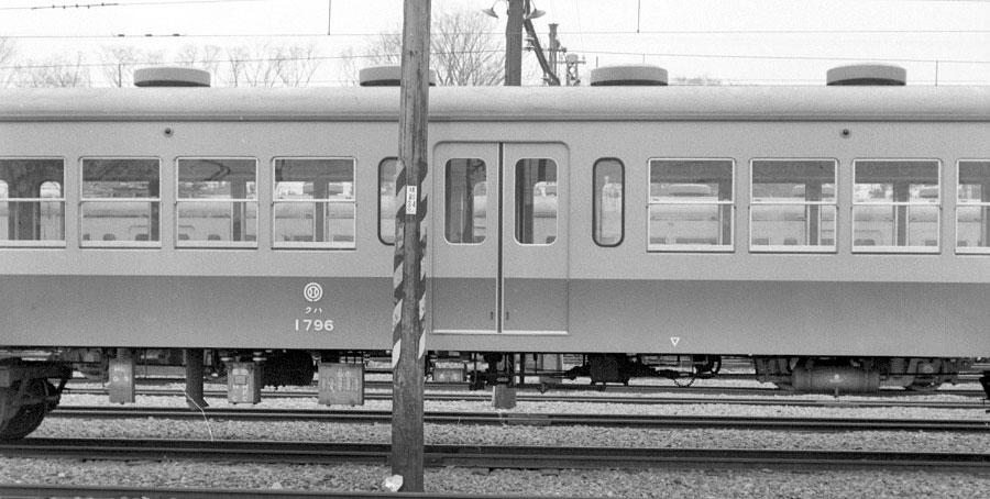 西武鉄道701系クハ床下