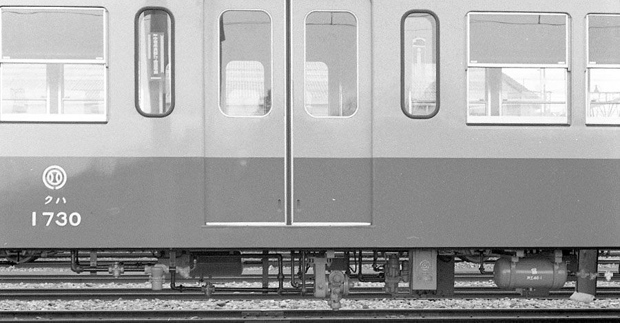 西武鉄道701系モハ床下