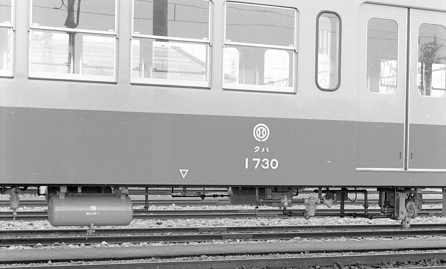 西武鉄道701系モハ床下