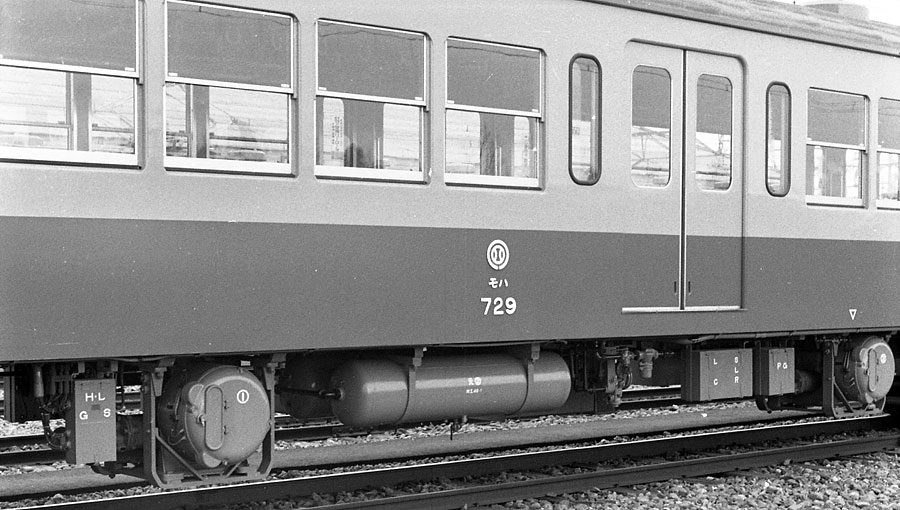 西武鉄道701系モハ床下
