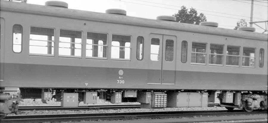 西武鉄道701系モハ床下