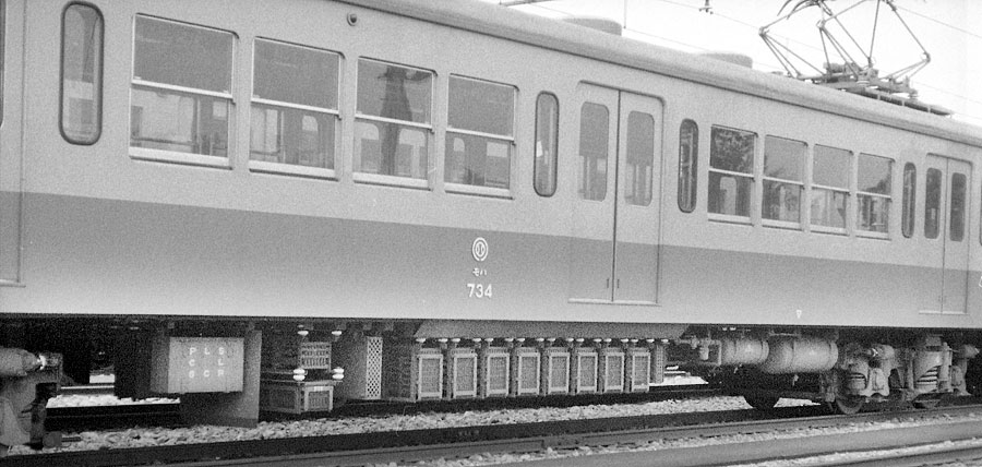 西武鉄道701系モハ床下