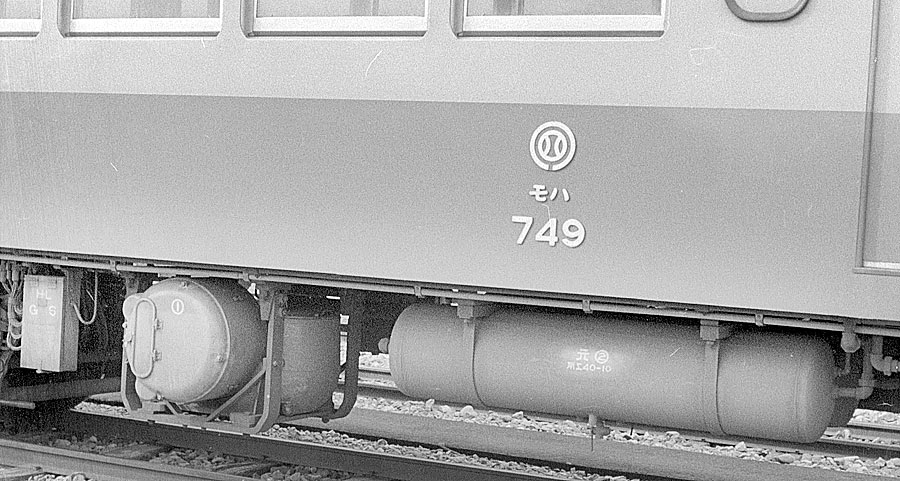 西武鉄道701系モハ床下