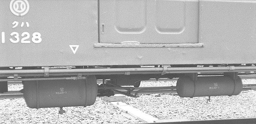 西武鉄道クハ1311形床下