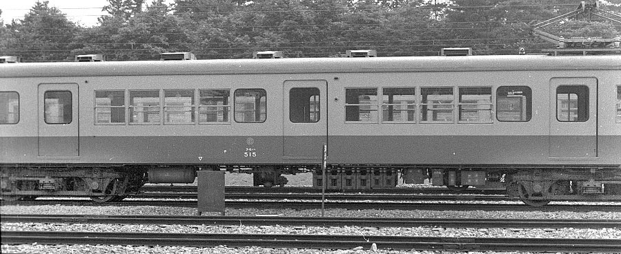 西武鉄道サハ1501形床下