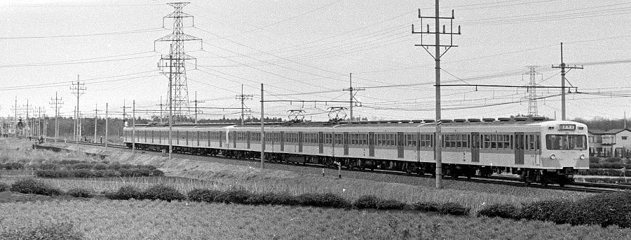 西武鉄道101系原色非冷房8連