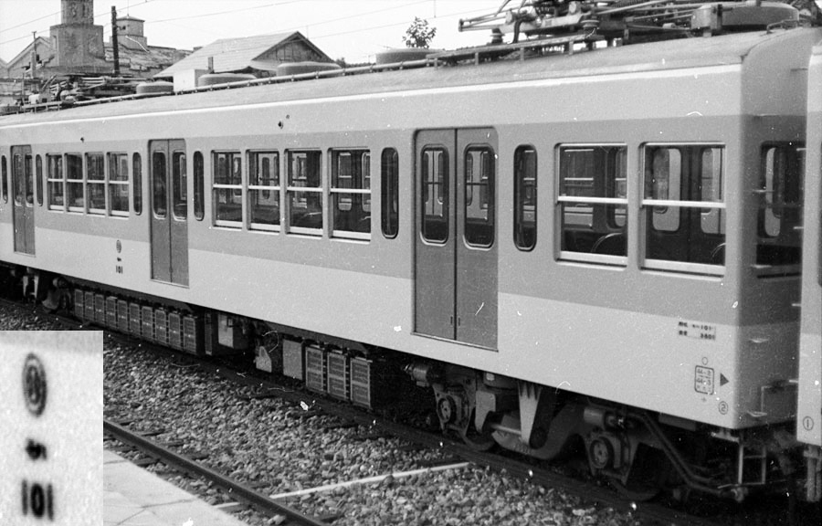 西武鉄道101系非冷房モハ101