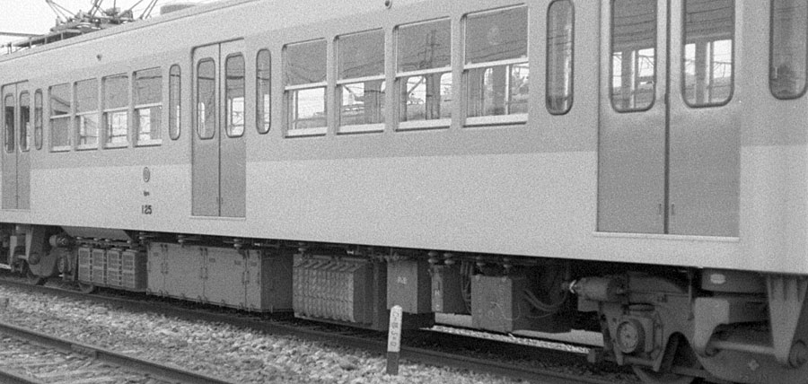 西武鉄道101系非冷房床下