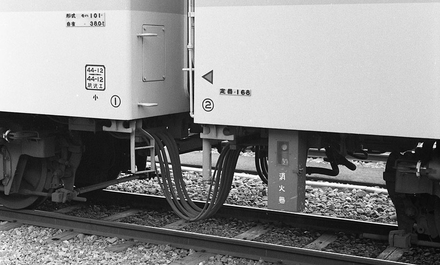 西武鉄道101系非冷房床下