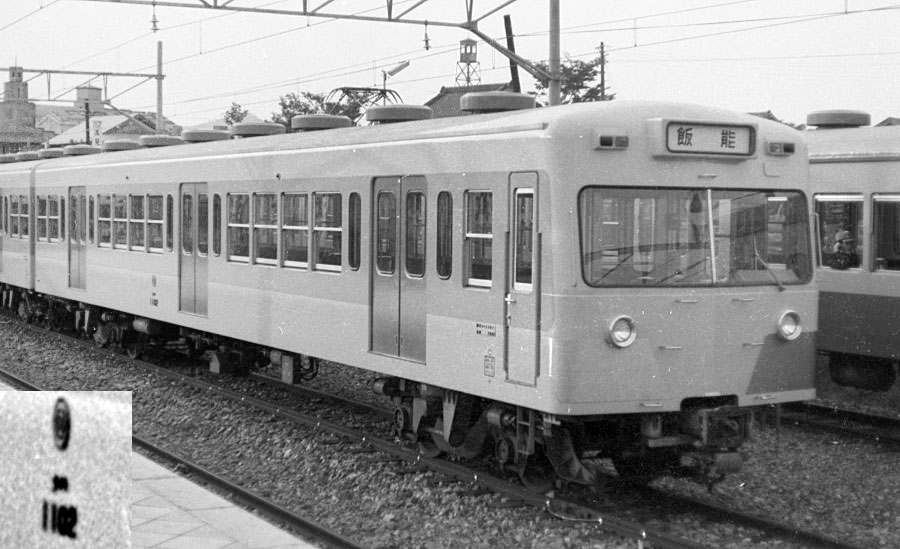 西武鉄道101系非冷房クハ1102