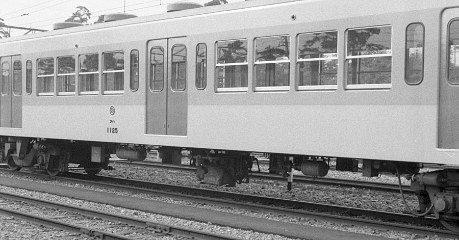 西武鉄道101系非冷房床下