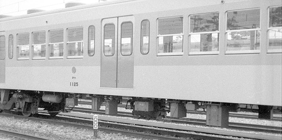 西武鉄道101系非冷房床下