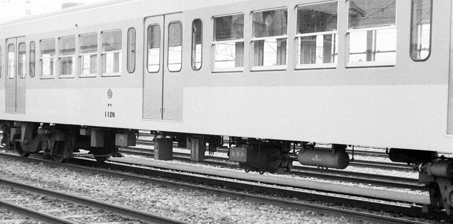 西武鉄道101系非冷房床下