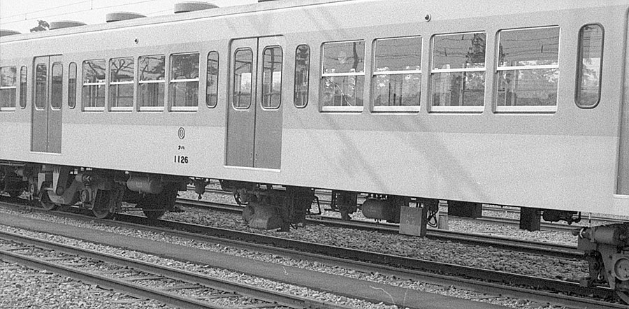 西武鉄道101系非冷房床下