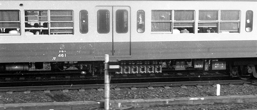 西武鉄道クモハ451形床下