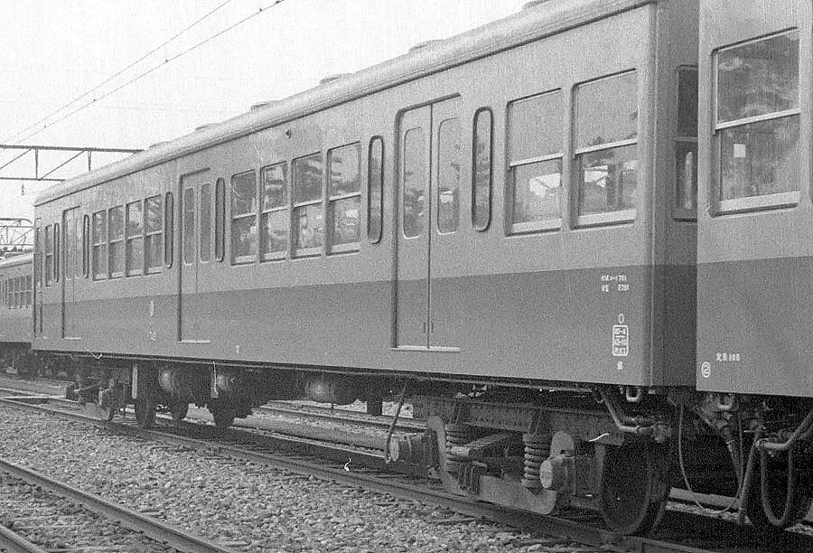 西武鉄道701系クハ床下