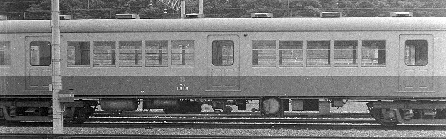 西武鉄道サハ1501形床下
