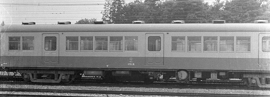 西武鉄道サハ1501形床下