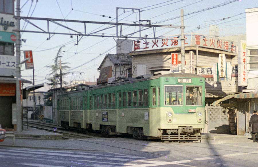 東急玉川線デハ154