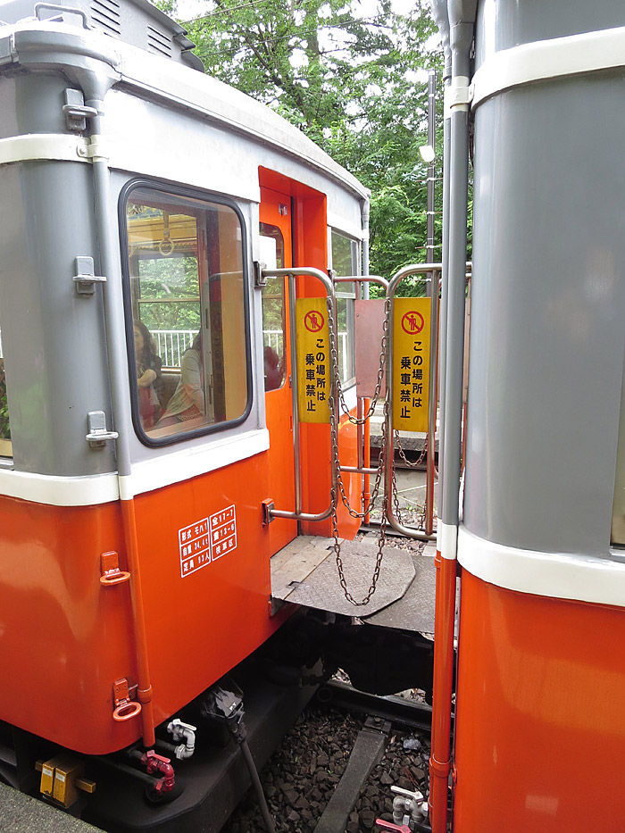 箱根登山鉄道モハ1形連結部