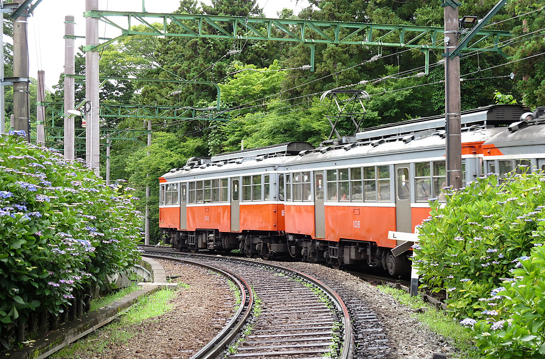 箱根登山鉄道モハ1形104+106