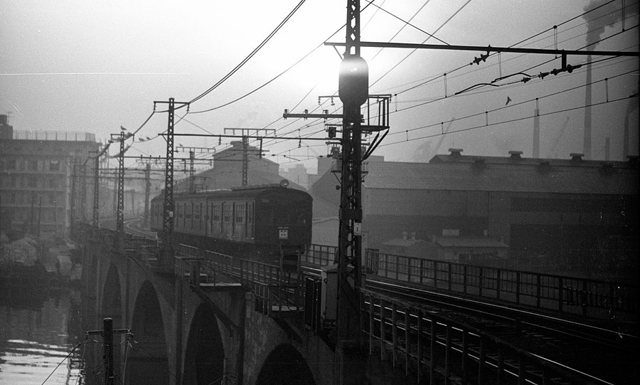 鶴見線コンクリアーチ橋