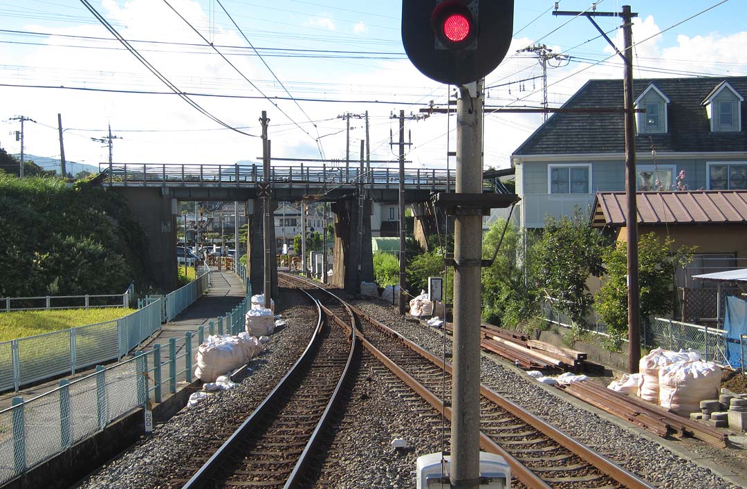 大雄山線小田急交差