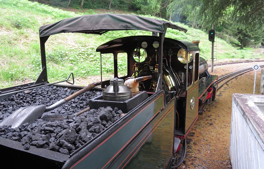 虹の郷ロムニー鉄道カンブリア号蒸気機関車炭水車