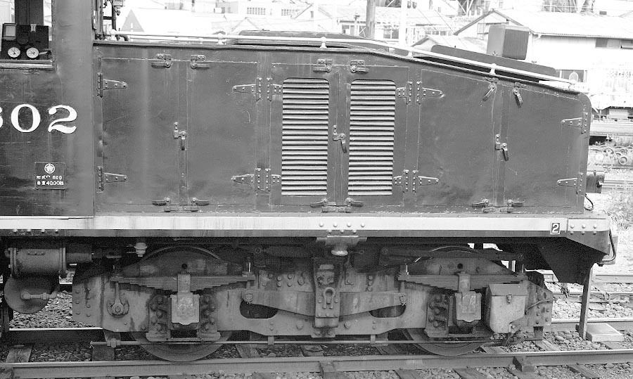 名鉄デキ602台車