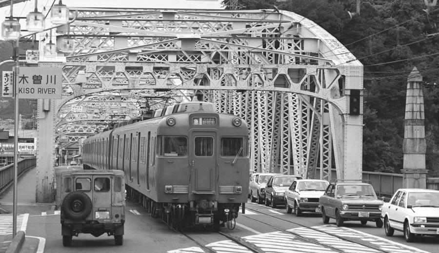 名鉄犬山橋梁6000系