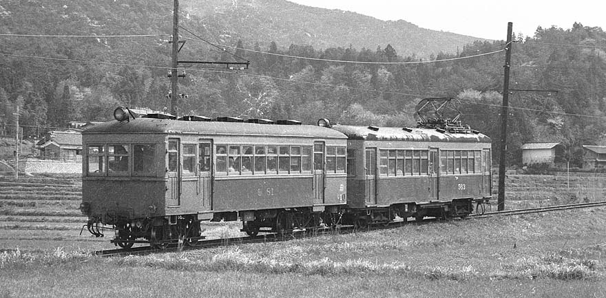 北恵那鉄道モ560形563号-ク81号