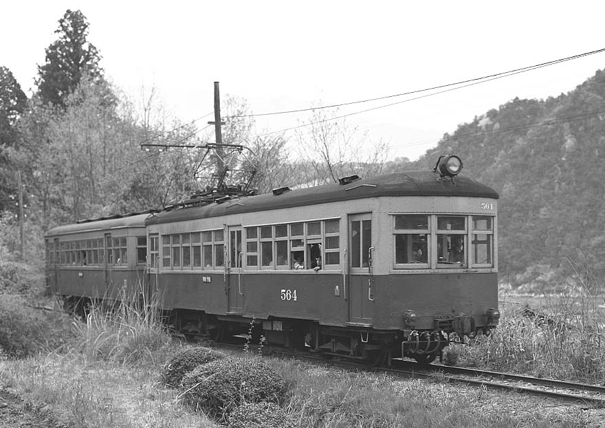 北恵那鉄道モ560形564号-ク81号
