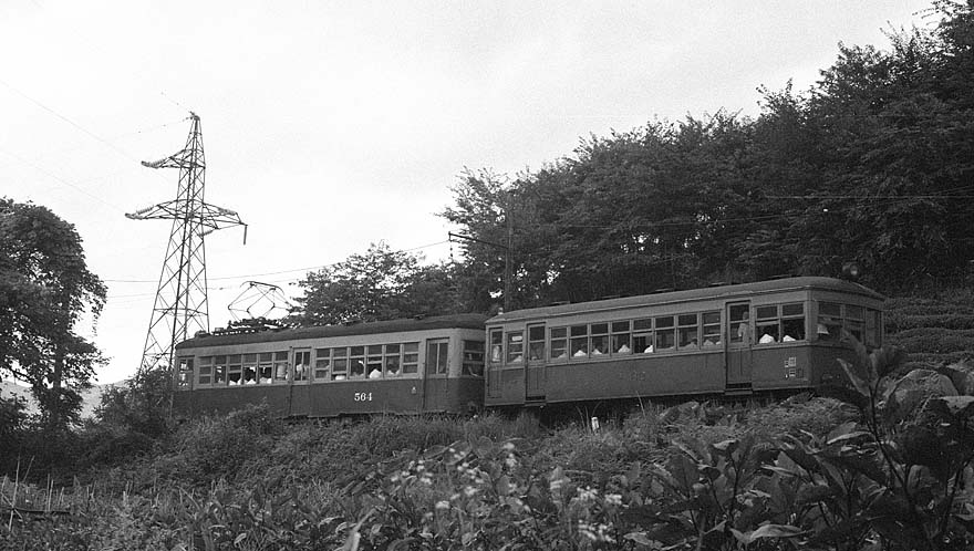 北恵那鉄道モ560形564号-ク82号