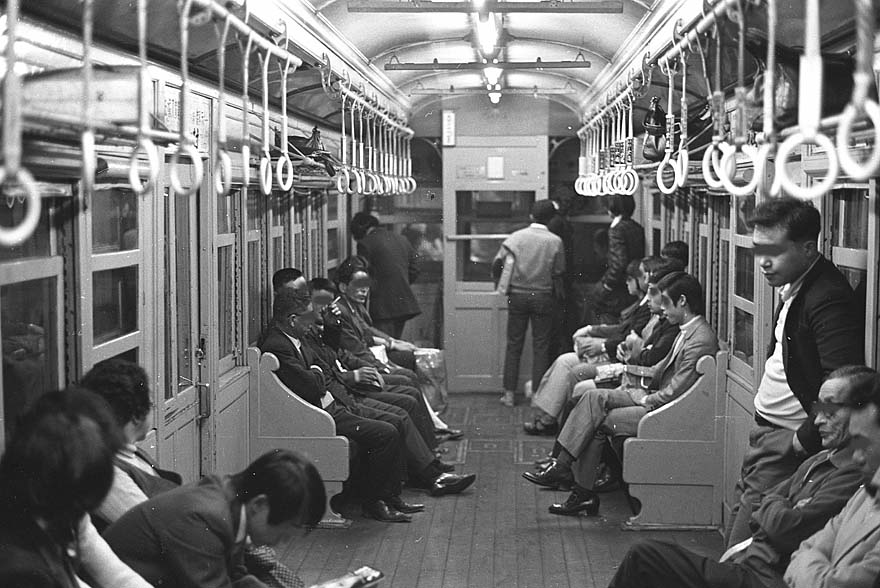 北恵那鉄道モ560形車内風景