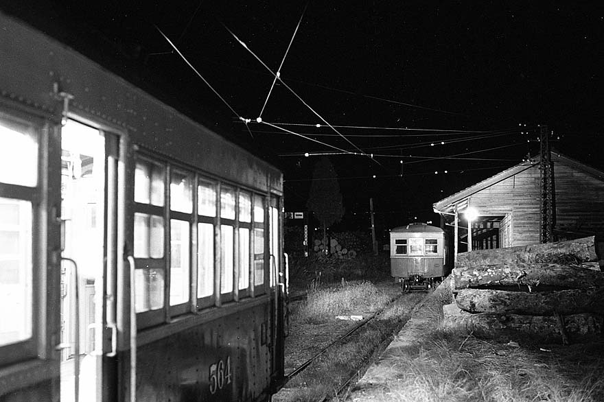 北恵那鉄道下付知夜間1