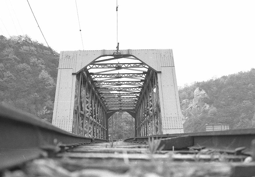 北恵那鉄道木曽川橋梁