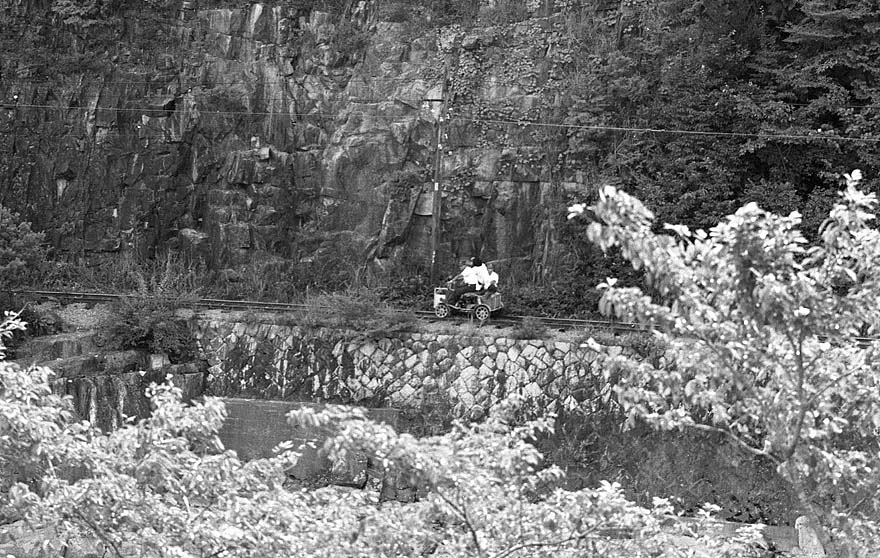 北恵那鉄道保線用発動軌道車