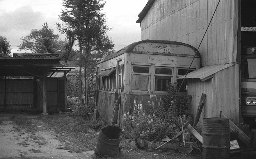 北恵那鉄道ハフ30廃車体