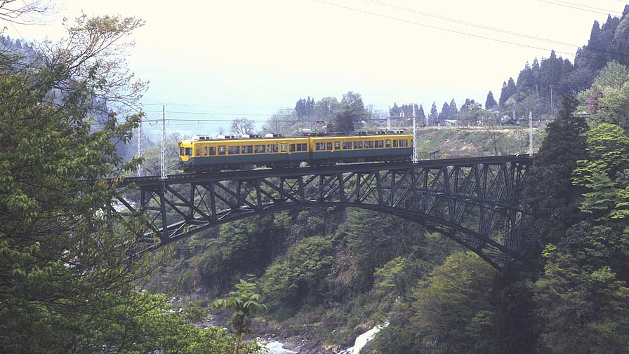 富山地鉄千垣鉄橋
