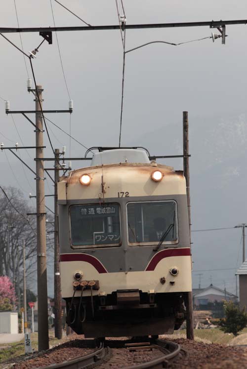 富山地鉄クハ170形172