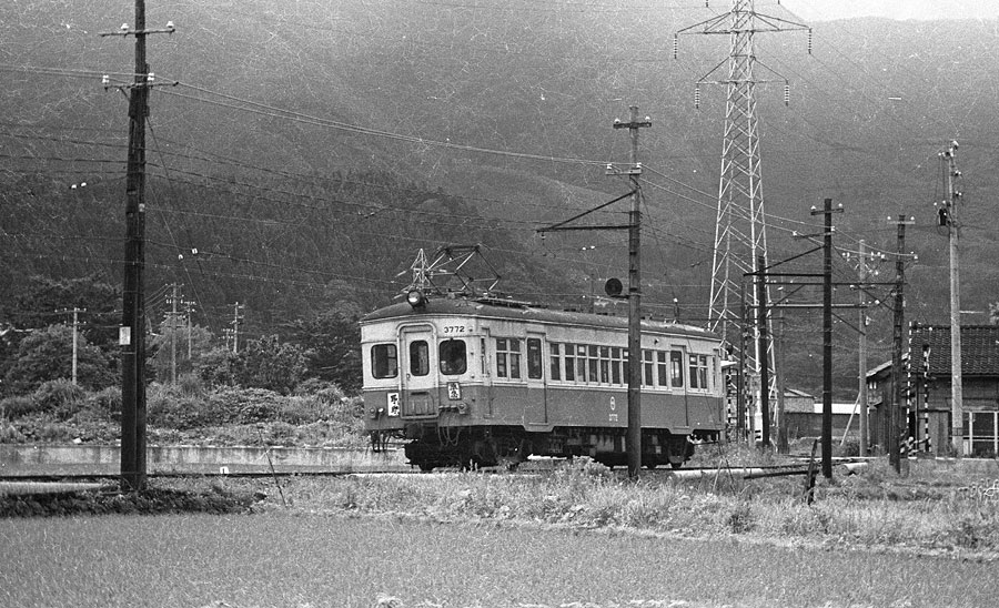 北陸鉄道モハ3770形3772号