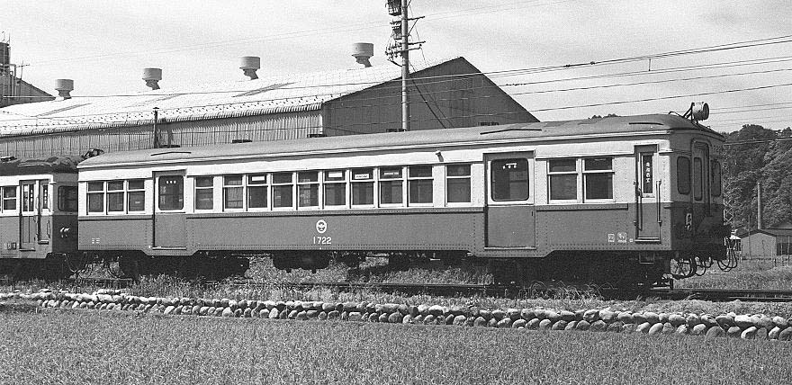 北陸鉄道クハ1720形1722号