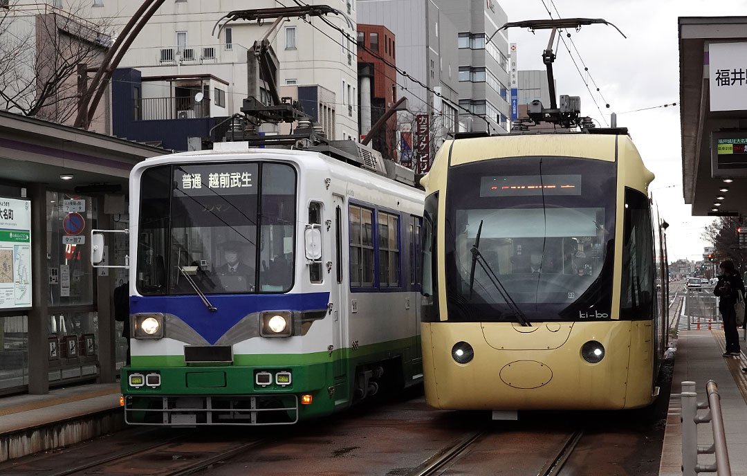 福井鉄道880形885　えちぜん鉄道L形 02 A車  ki-bo